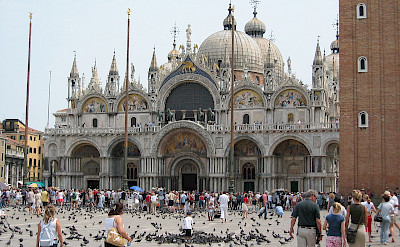San Marco Square in Venice, Veneto, Italy.