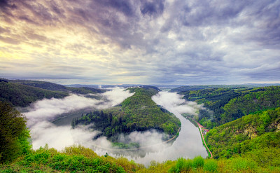 Traben-Trabach is on the left side of the Moselle River in Saarland, Germany. Flickr:Wolfgang Staudt