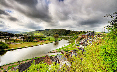 Cycling the Saar River valley in Germany. Wolfgang Staudt