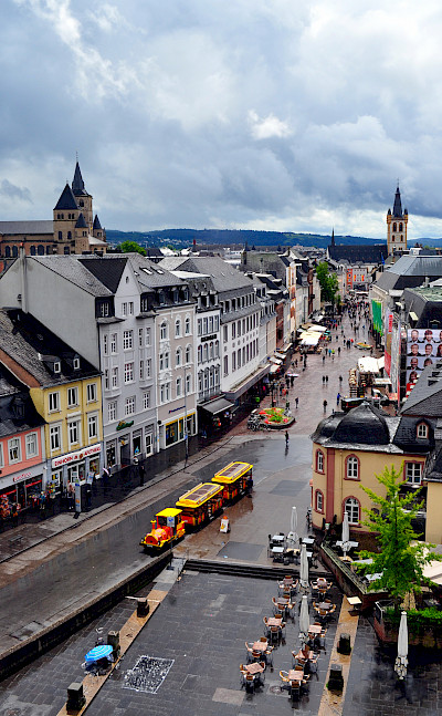 Stormy weather in Trier, Germany. Flickr:Troy