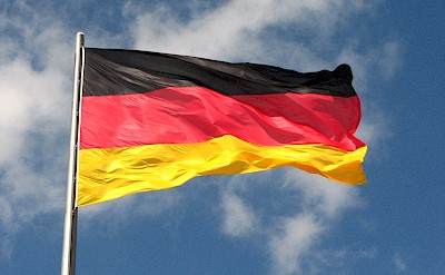 Flag of Germany. Flickr:Fdecomite
