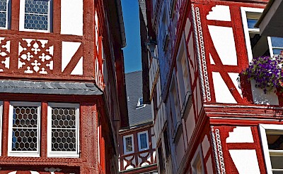 Characteristic gables of Trittenheim & Bernkastel-Kues, Germany. Flickr:Günter Hentschel