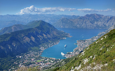 Bay of Kotor on the Adriatic Sea, Montenegro. Flickr:amira_a