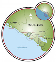 Montenegro Map
