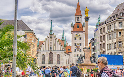 Marienplatz in Munich, Bavaria, Germany. Flickr:Graeme Churchard