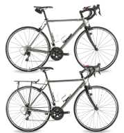 Premium titanium road bike