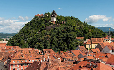 Clocktower in Graz, Austria. Wikimedia Commons:Ralf Roletschek