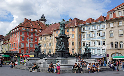 Hauptplatz of Graz, Styria, Austria. Flickr:Allie_Caulfield