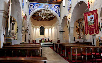 Lovely church in Primosten, Croatia. Flickr:Chantal Koenig