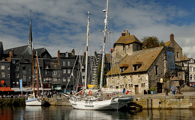 Harbor in Honfleur, Normandy, France. Creative Commons:Ввласенко