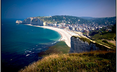 The famous Etretat cliffs in Normandy! Photo via Flickr:Moyan Brenn