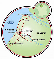 Northern Normandy Map