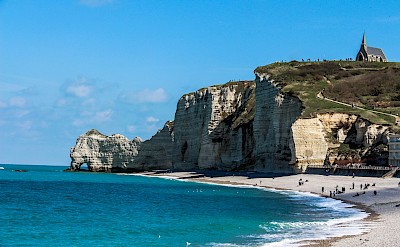Beach at Etretat, France. Unsplash@Sven D
