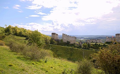 Castle at Les Andelys, France. Unsplash@Eric Hoarau