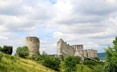 Castle ruins at Les Andelys, France. Unsplash@PDB