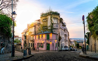 Paris at dusk, France. Unsplash@bastien