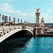 Seine River Valley E-Bike & Boat - Pont Alexander III, Paris, France. Unsplash@ionut dobre