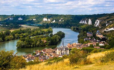 Seine River in Les Andelys, Normandy, France. Flickr:Andy Hay
