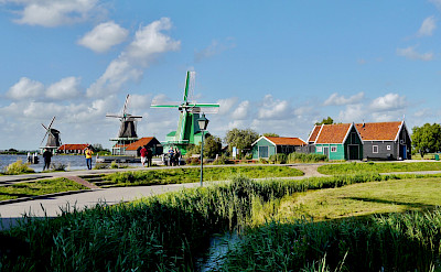 Zaandam and the Zaanse Schans in North Holland, the Netherlands. CC:Zairon