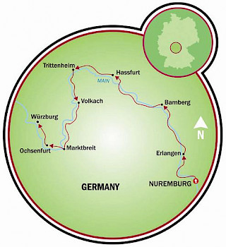 Main Bike Trail Map