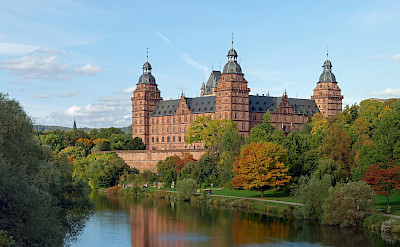 Schloss Johannisburg is a marvel in Aschaffenburg, Germany. Wikimedia Commons:Rainer Lippert CC0