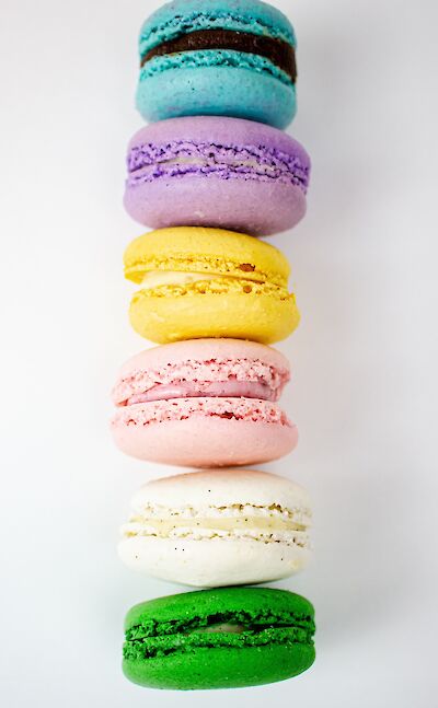 Macarons are a French favorite! Unsplash:Chris Hardy