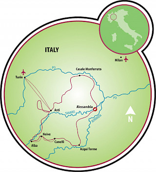 Piedmont Map