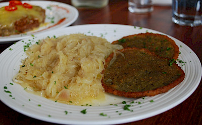 Bramborak, potato pancakes, in Czech Republic. Flickr:Alpha