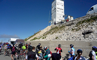 Resting at the summit of Mont Ventoux. Photo via Flickr:jack_of_hearts_398