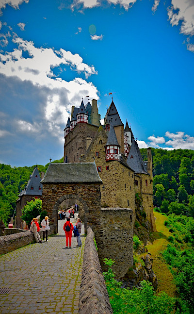 Eltz Castle lies between Koblenz and Trier along the Mosel River, Germany. Flickr:Chris Friese