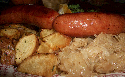 Typical German food! Photo via Flickr:magerleagues