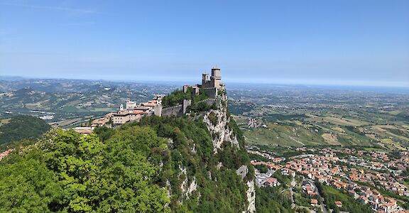 View over San Marino, Italy. Matteo Panara@Unsplash