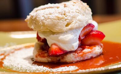 Strawberry shortcake; Southern Comfort desserts! Flickr:Kurman Communications