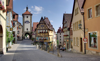 Rothenburg ob der Tauber, Germany. CC:Berthold Werner 49.36758170649408, 10.1587304956173