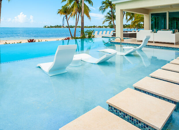 F A D Cw Web Mid Pool View With Steps And Loungers