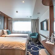 Comfort cabin/Middle deck | Swiss Crown | Bike & Boat Tour | ©Scylla