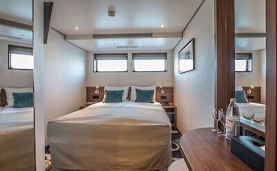 Standard cabin/Main deck | Swiss Crown | Bike & Boat Tour | ©Scylla