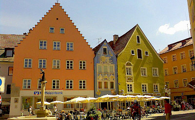 Marktplatz in Fussen, Germany. Photo via Flickr:Frantunes