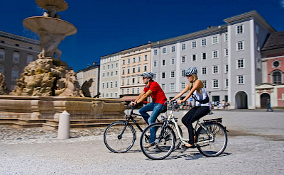 Biking Salzburg, Austria. Photo via TO© Oberösterreich Tourristik