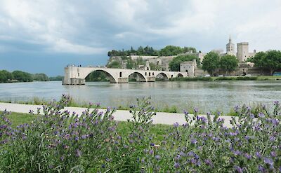 Bridge in Avignon, France bike boat tours. Unsplash:Chelsea Essig