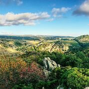 Provence - E-Bike & Boat - Flourishing hills, Ardèche, France. Unsplash:Mat Laurent