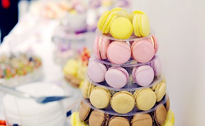 Macaroons are a French favorite! Flickr:Marco Verch Professional