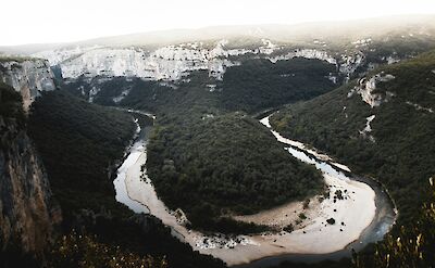 Mist over Ardèche, France. Unsplash:Kevin Bosc