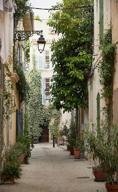 Streets of Arles, France bike boat tours. Unsplash:Olivie Strauss