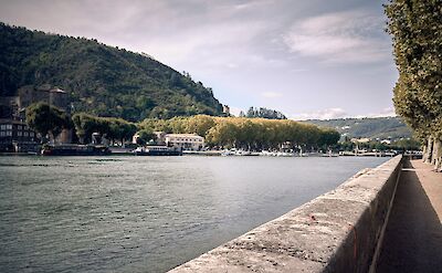 Tournon, France bike boat tours. Unsplash:Jens Freudenau