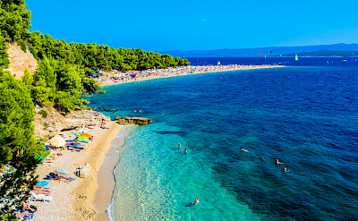 Beach on Brač Island, Croatia. Flickr:Nick Savchenko