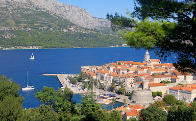Korčula Island on the Adriatic Sea in Croatia. Flickr:Kate Tann