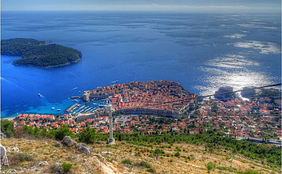 Sweeping vista of Dubrovnik, Dalmatia, Croatia. Flickr:Dave Morton-PublicDomain