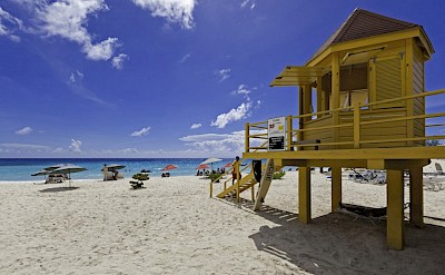 Med Sapphire Beach Life Gaurd Stand