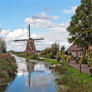 South Holland Tour - Biking near Rotterdam in South Holland, the Netherlands. ©Hollandfotograaf